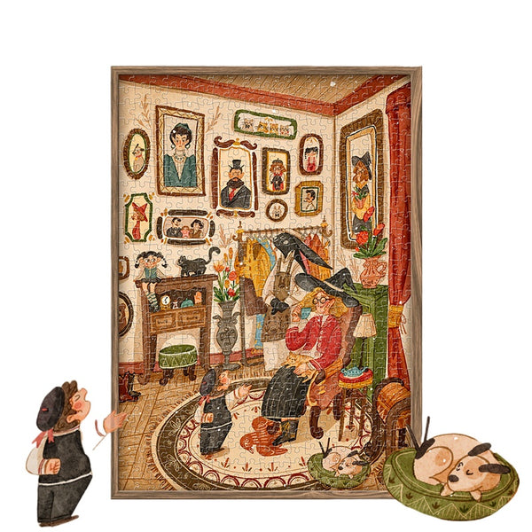 DIY High-difficulty Home Decoration Collage, Stress-relieving Puzzle Gifts
